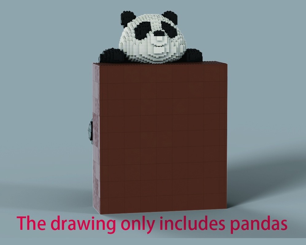 Lego Climbing Pandas