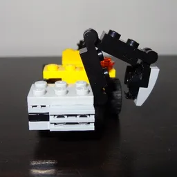 31014 Small tractor with mower crane