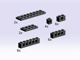 Small Beams and Plates with holes
