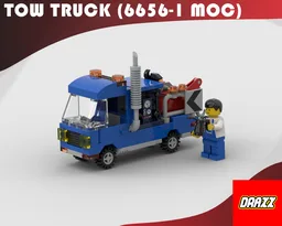 6656-1 Tow Truck MOC
