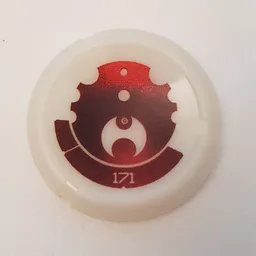 Large Figure Throwing Disc, Kanoka, Ta-Metru 171 Print