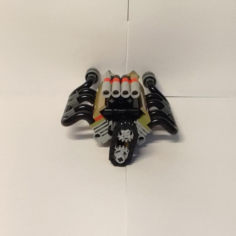 Lego V8 supercharged engine
