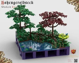 B11 Castle Hohengeroldseck - Trees at the lake (Landscape Expansaion 1)