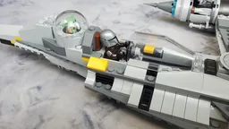 Sliding cockpit N-1 Starfighter Modification