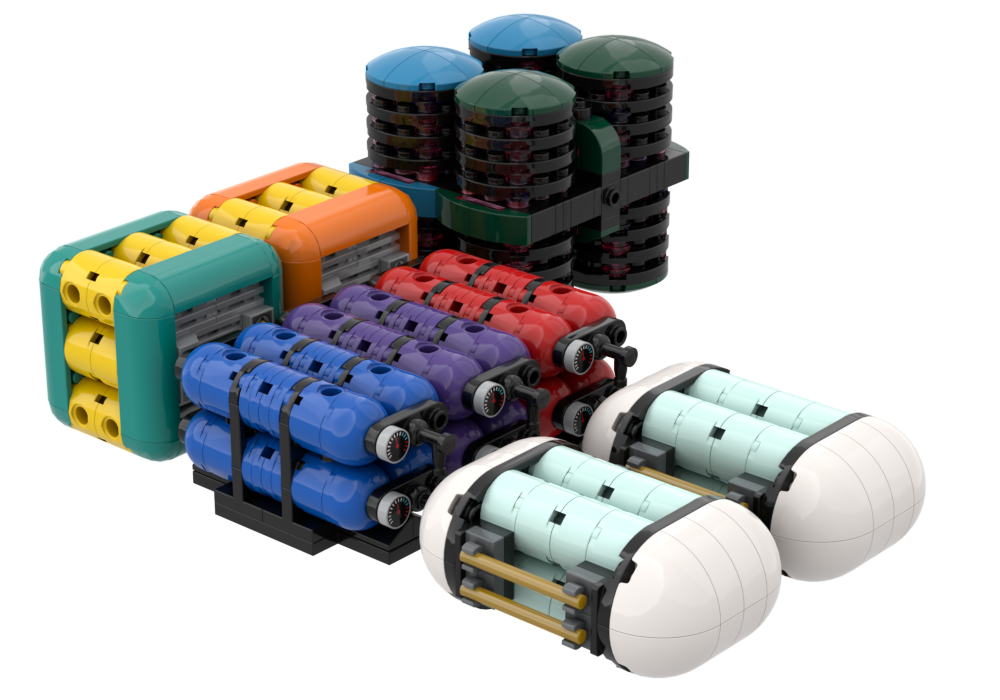 Lego Space Crates/Cargo
