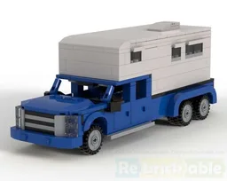 Ford F-450 Super Duty Platinum 6x6 with XL Camper