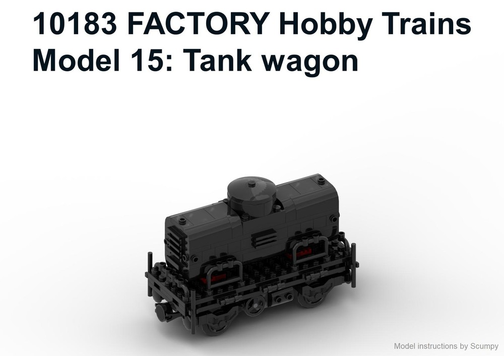 Lego 10183 Model 15: Tank wagon