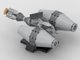 Rebel Tanker Ship from Empire Strikes Back, Mini-Scale
