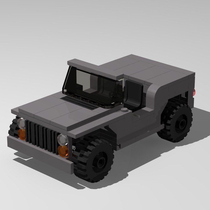 Lego 60182 Jeep By Perbonde 8 wide Mod