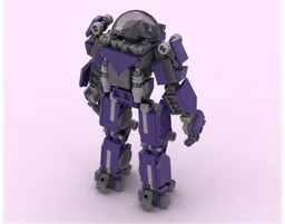 Galactic bounty hunter mech