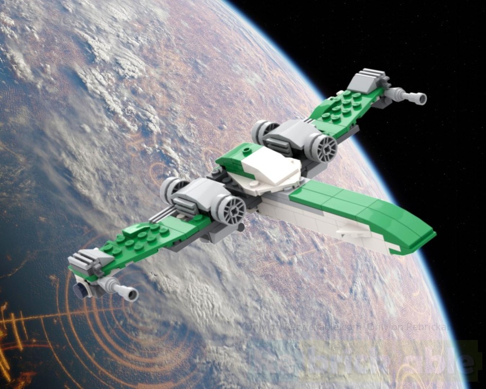 Lego Z-95 Headhunter Starfighter (31113 Race Car Transporter Alt Build)