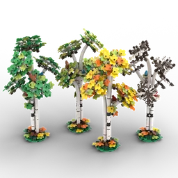 Four Season Birches