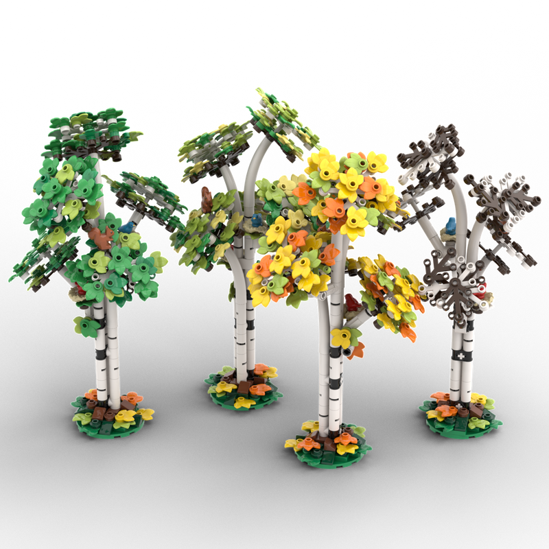 Lego Four Season Birches