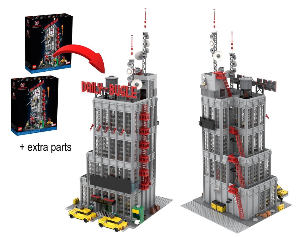 Lego Double Daily Bugle Office Tower