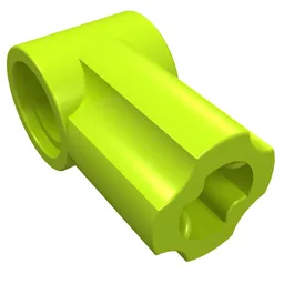 Technic Axle and Pin Connector Angled #1 / Lime