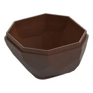 Rock Boulder 4 x 4, Bottom / Brown