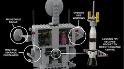 Classic Space Reimagined: Robot Command Centre (6951)