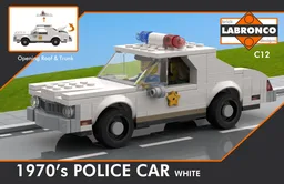 C12 - 1970's Police Car White