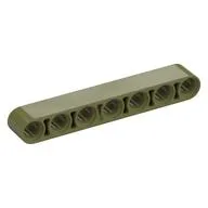 Technic Beam 1 x 7 Thick / Olive Green