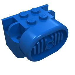 Fabuland, Motor / Engine Block, Airplane / Blue
