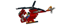 31003 minifig scale heli