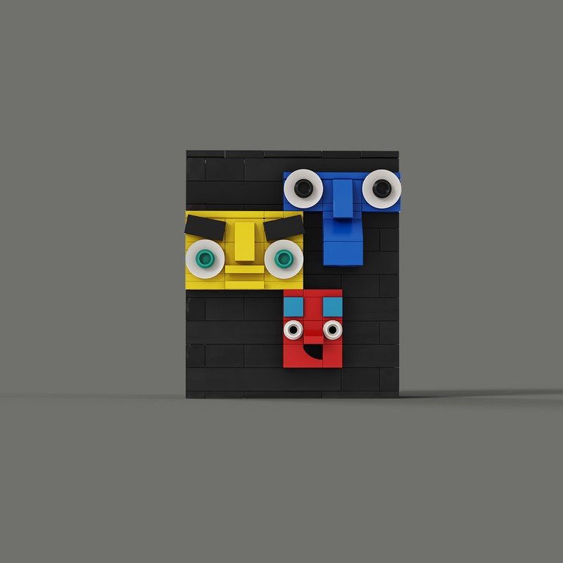 Lego Monster pen holder
