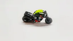 Tiny Lime Motorcycle
