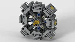 8 Cylinder Radial Engine