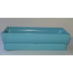 Duplo Horse Trough 2 x 4 x 2 / Maersk Blue