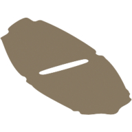 Lego Neckwear Poncho, Wide Hole / Dark Tan
