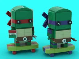 Raphael and Donatello (Teenage Mutant Ninja Turtles)