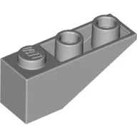 Brick Sloped Inverted 33° 3 x 1 with Internal Stopper and No Front Stud Connection / Light Bluish Gray
