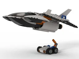 Cargo Shuttle 60226 D-model