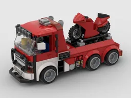 Racing Bike Truck