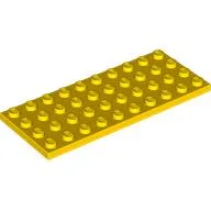 Plate 4 x 10 / Yellow