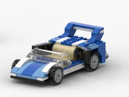 blue car thing