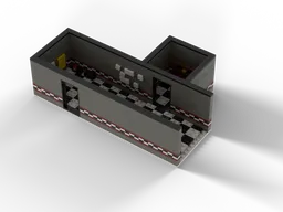 fnaf 1 left hall