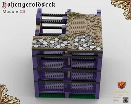 C3 Castle Hohengeroldseck - Substructure & castle courtyard (Castle Part 1)