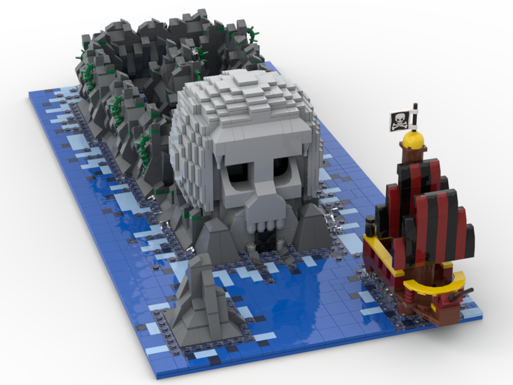 Lego Peter Pan Duel on Skull Rock