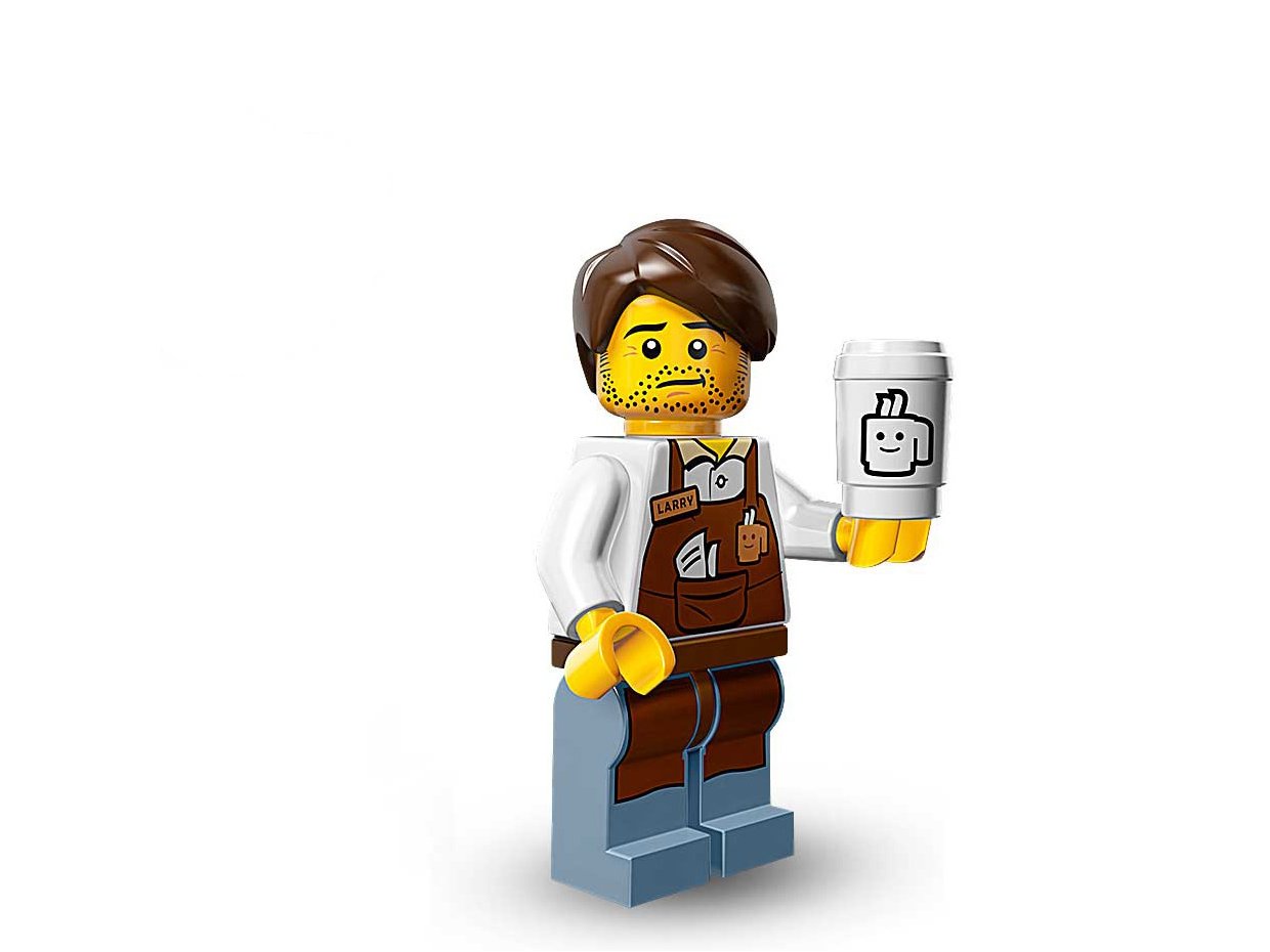 Lego Larry the Barista