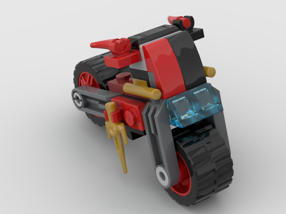 Lego 71838 Kai's Harlequin Motorbike