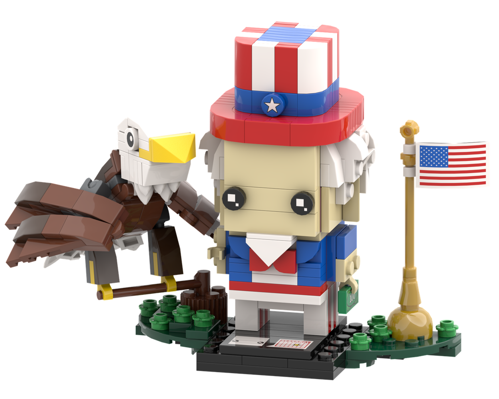 Lego Uncle Sam & Old Abe