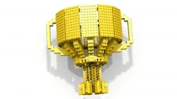 Trophy Using Technic Bricks and Liftarms