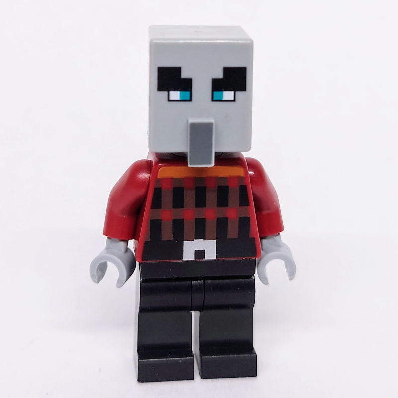 Lego Pillager, Black Legs, Narrow Eyes