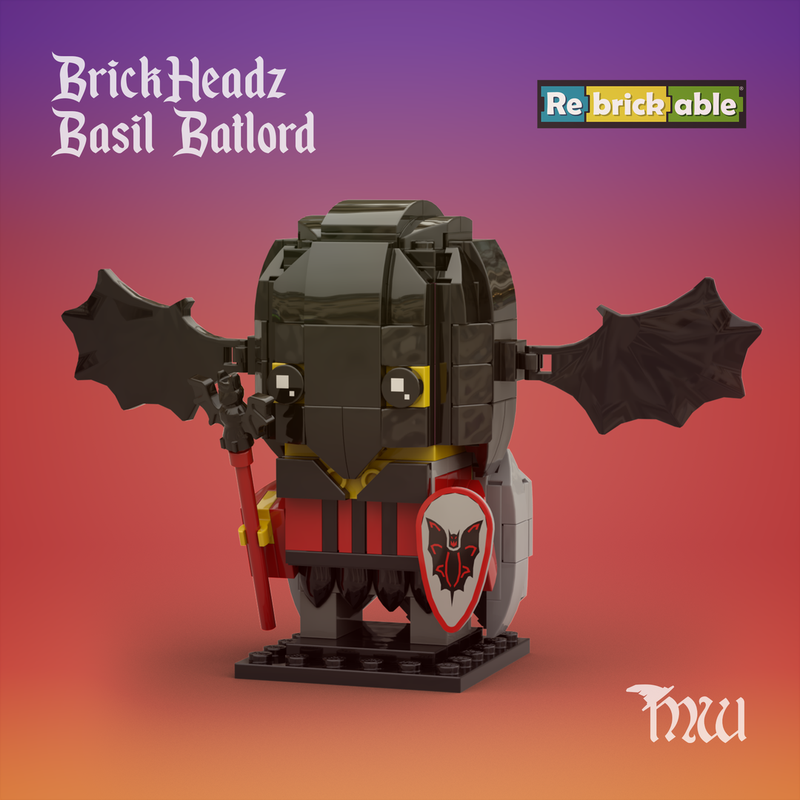Lego Basil Batlord BrickHeadz