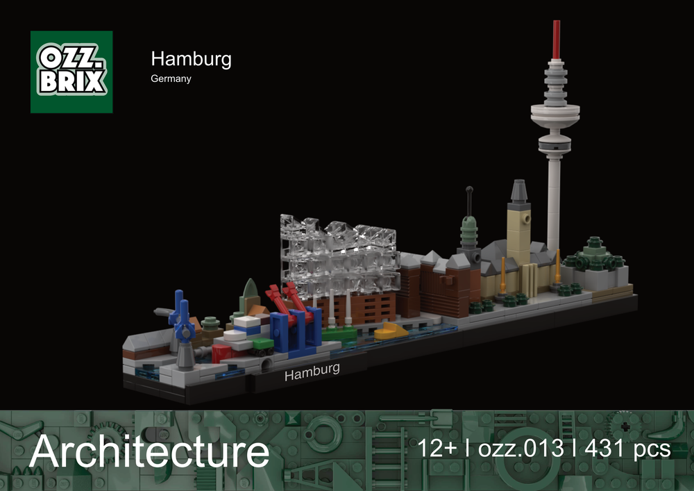Lego Hamburg - Skyline / Architecture