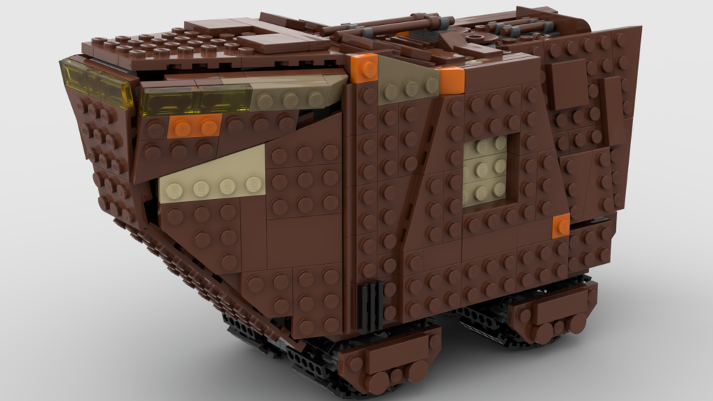 Lego Jawa Sandcrawler - Midi Scale