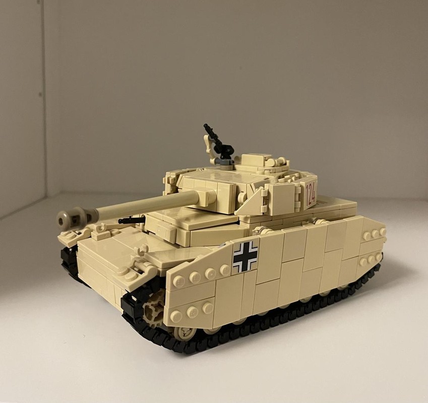 Lego Panzer IV H Medium Tank