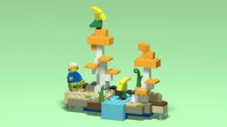 BYGGLEK Aspen Scene