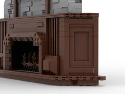 Large Fireplace